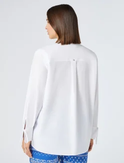 Hemdbluse aus Baumwollpopeline