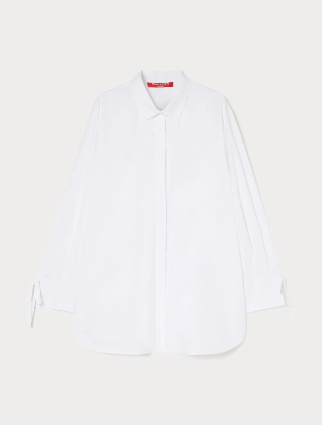 Hemdbluse aus Baumwollpopeline