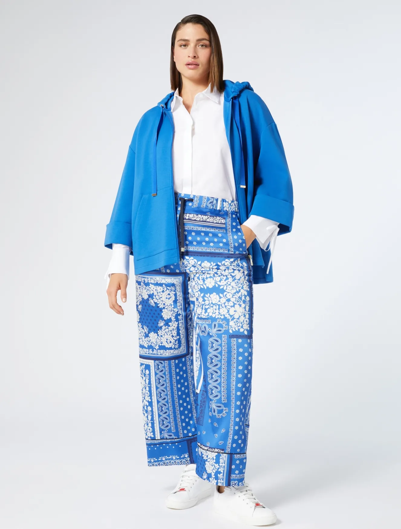 Hemdbluse aus Baumwollpopeline