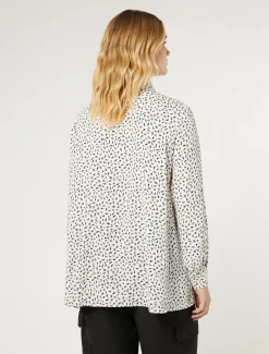 Hemdbluse aus Cady