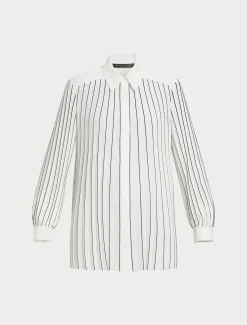 Hemdbluse aus Crêpe de Chine