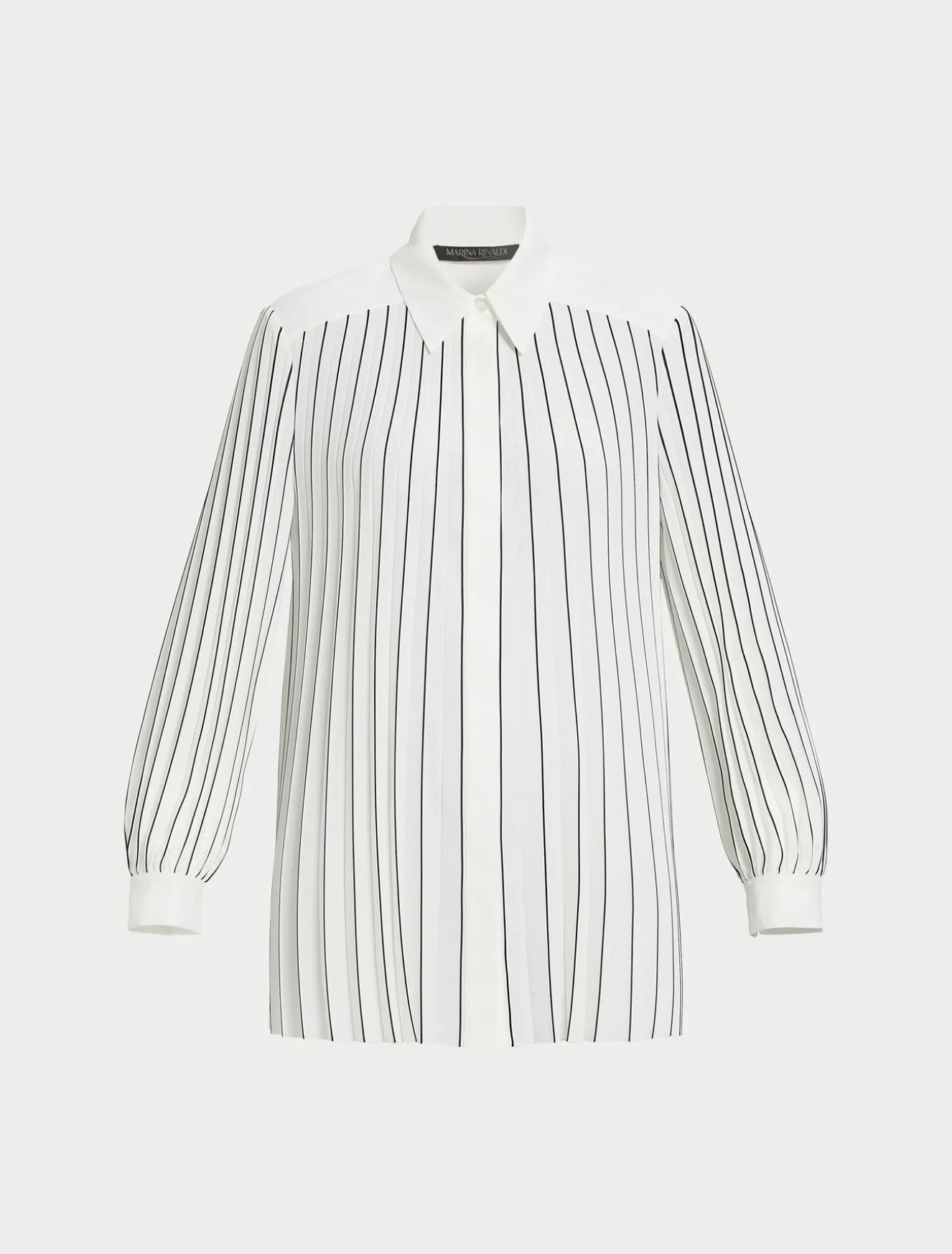 Hemdbluse aus Crêpe de Chine