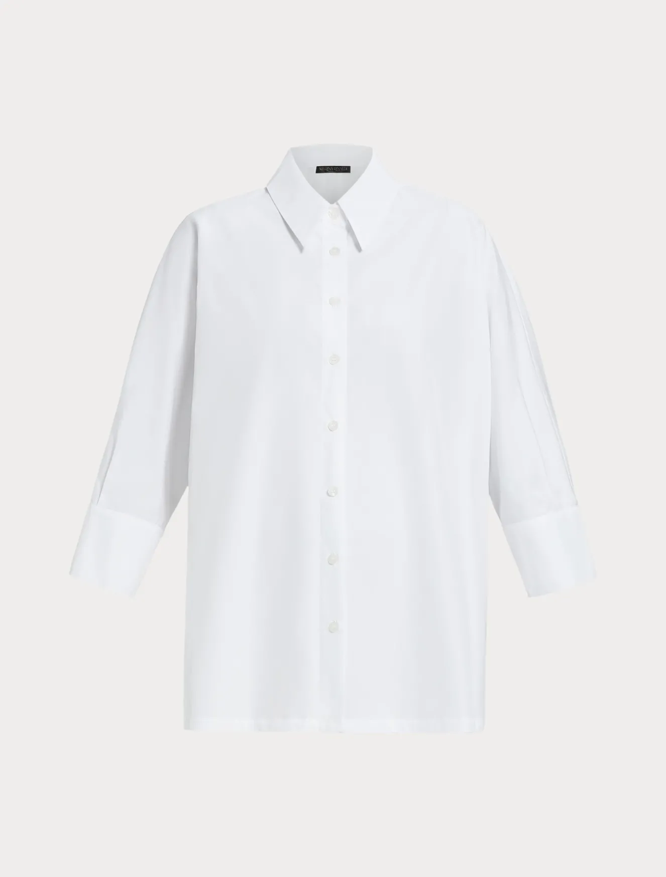 Hemdbluse aus Popeline