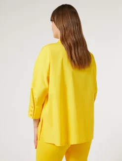 Hemdbluse aus Popeline