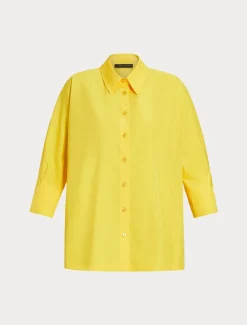 Hemdbluse aus Popeline