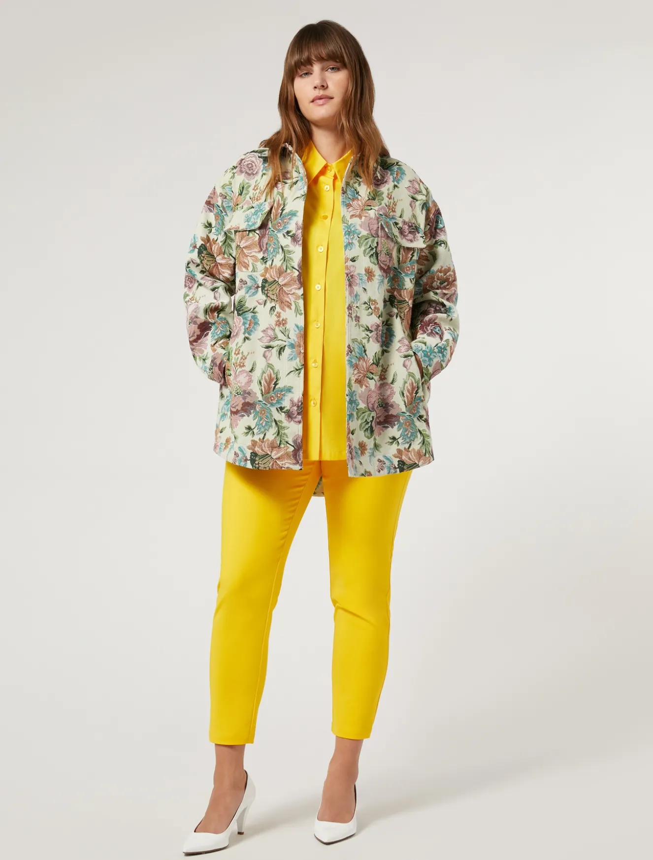 Hemdbluse aus Popeline