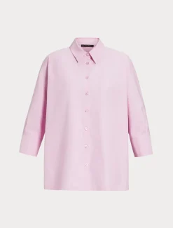 Hemdbluse aus Popeline