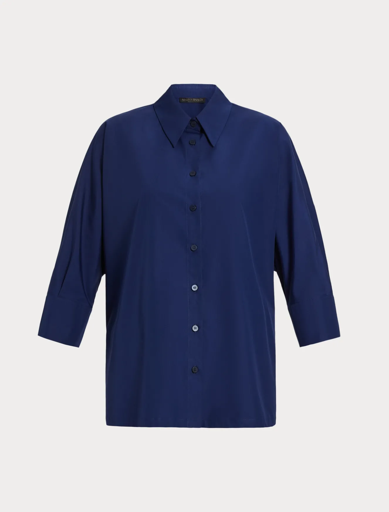 Hemdbluse aus Popeline