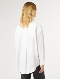 Hemdbluse aus Popeline