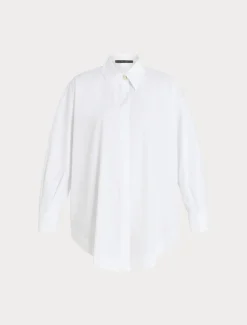 Hemdbluse aus Popeline