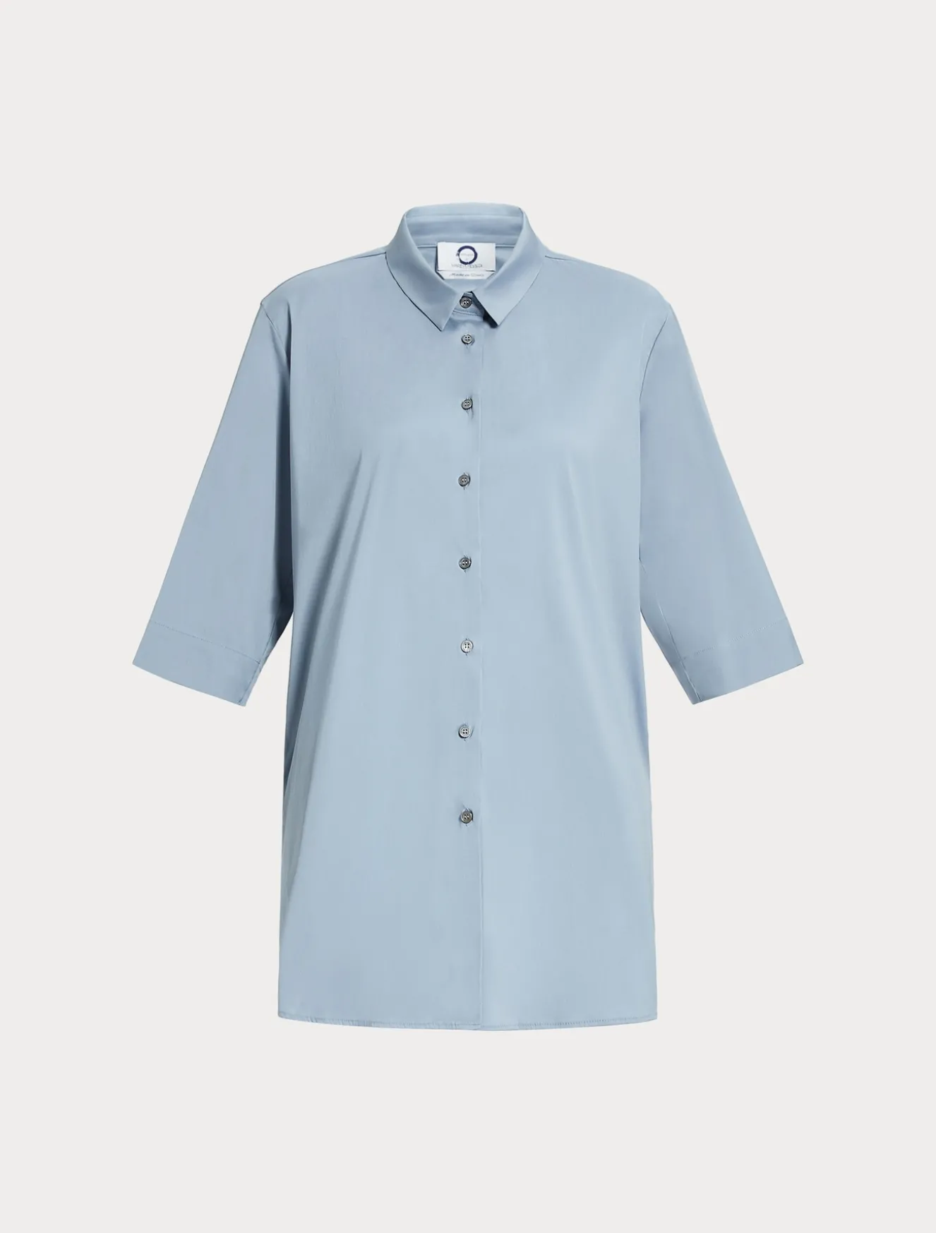 Hemdbluse aus Popeline