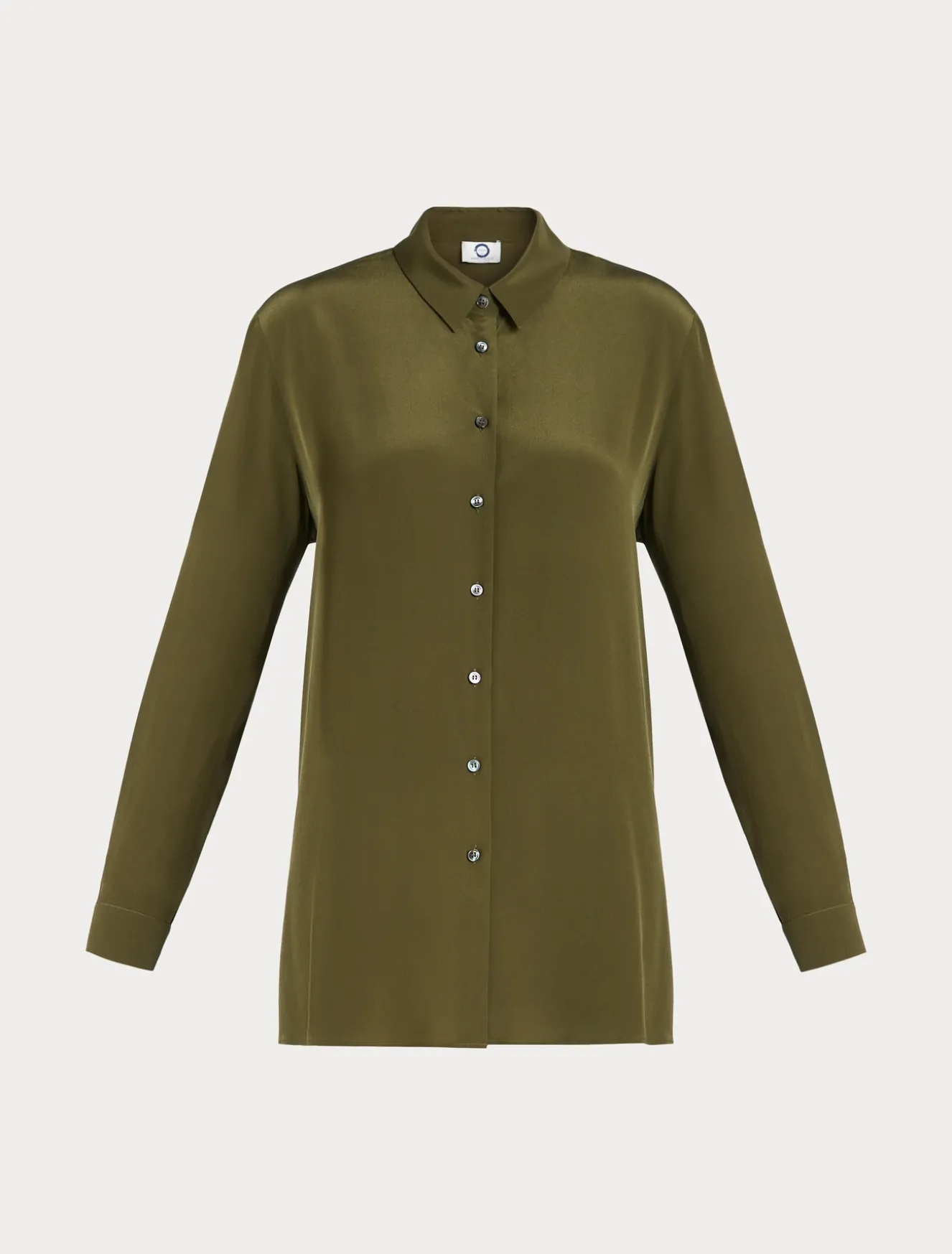 Hemdbluse aus Seide