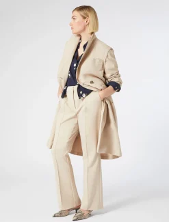 Hemdbluse aus Seiden-Crêpe-de-Chine