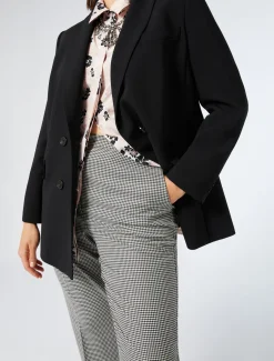 Hemdbluse aus Seiden-Crêpe-de-Chine