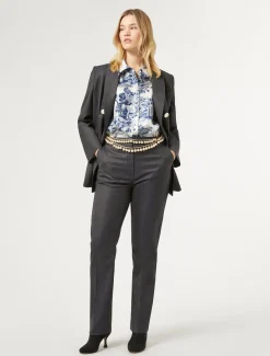 Hemdbluse aus Seidentwill