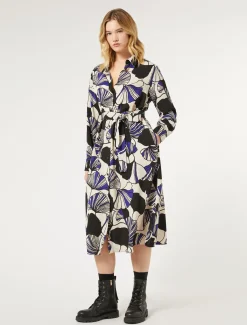 Hemdblusenkleid aus Cady