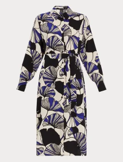 Hemdblusenkleid aus Cady