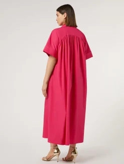 Hemdblusenkleid aus Popeline