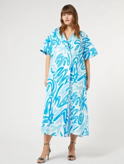 Hemdblusenkleid aus Popeline