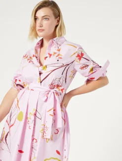 Hemdblusenkleid aus Popeline