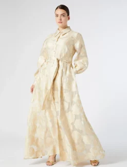 Hemdblusenkleid aus Seide