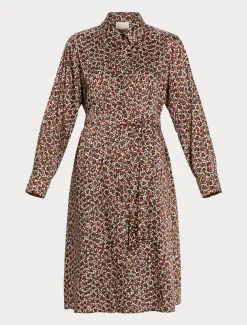 Hemdblusenkleid aus Twill