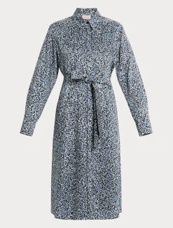 Hemdblusenkleid aus Twill