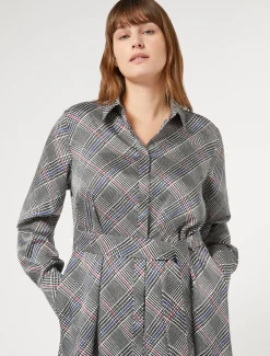 Hemdblusenkleid aus Twill