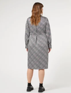 Hemdblusenkleid aus Twill