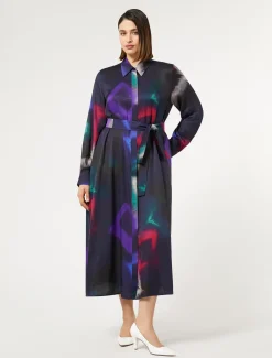 Hemdblusenkleid aus Twill