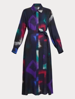 Hemdblusenkleid aus Twill