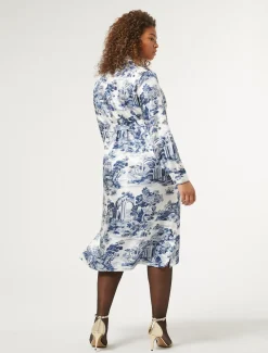 Hemdblusenkleid aus Twill