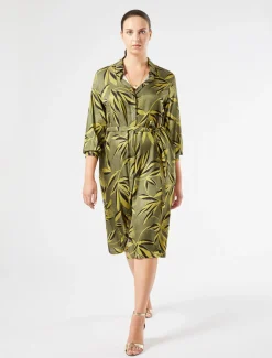 Hemdblusenkleid aus Twill