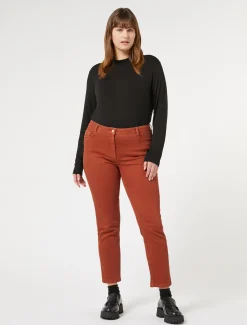 Hose aus Baumwollgewebe mit Stretchanteil