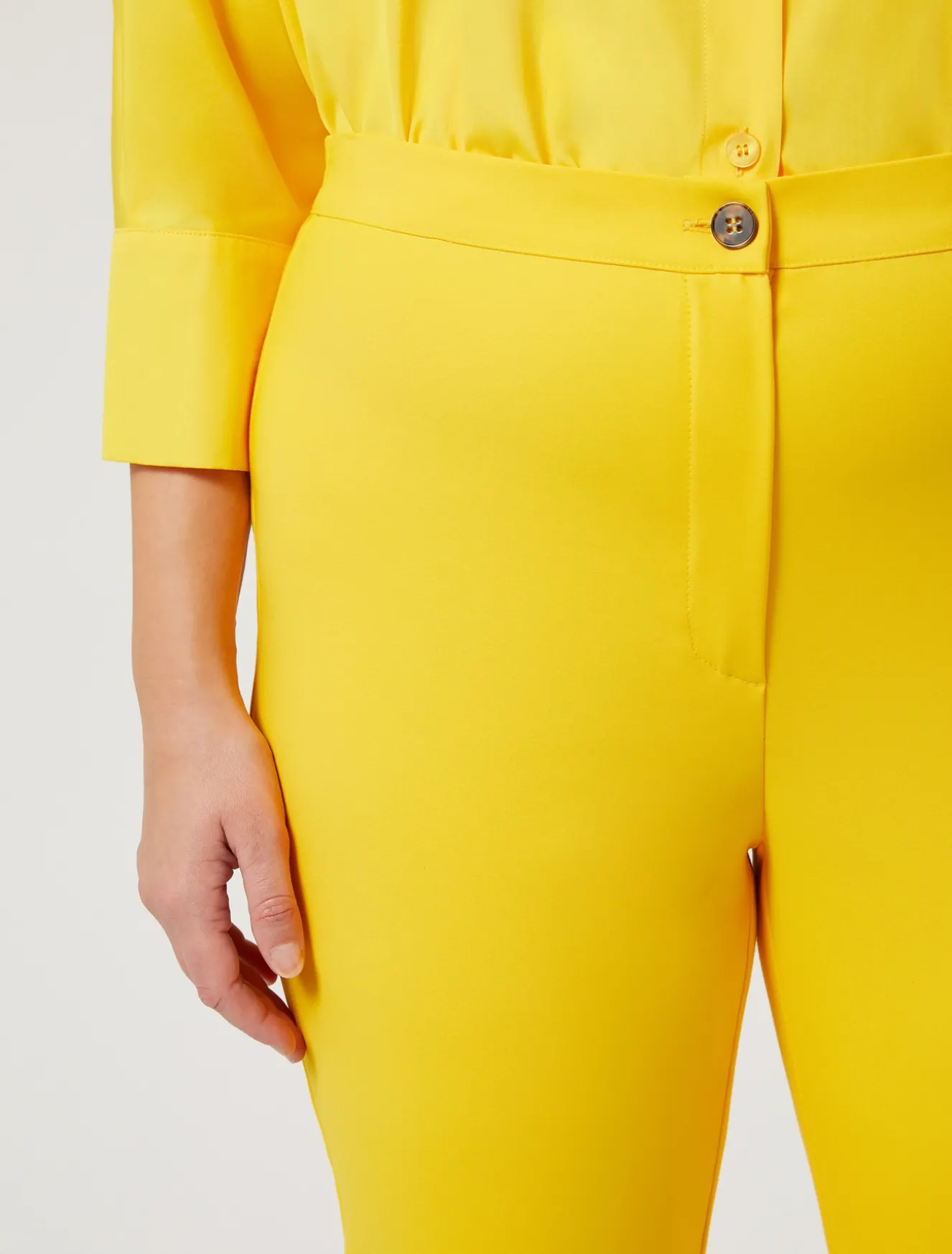 Hose aus Baumwollmisch-Canvas