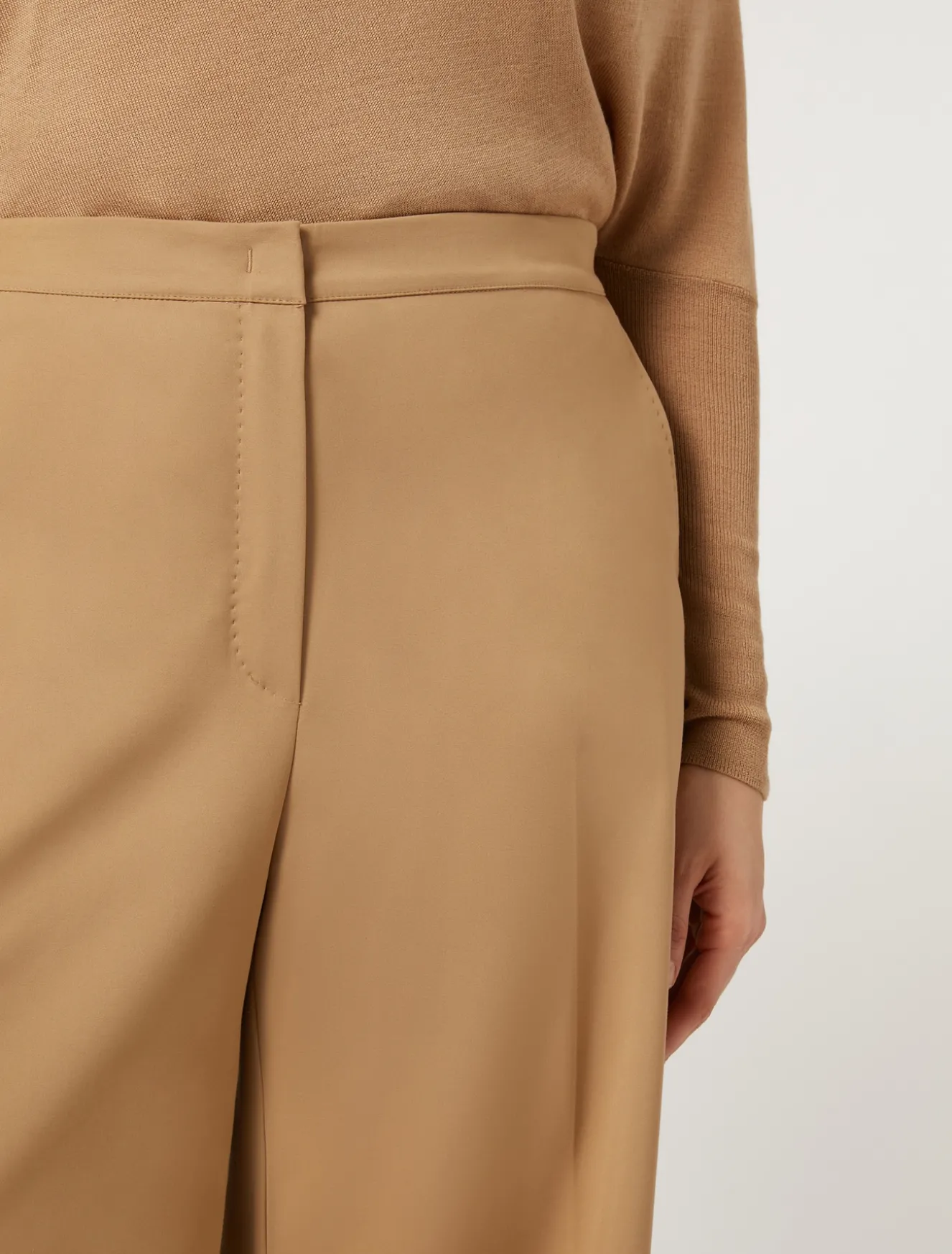 Hose aus Baumwollmisch-Canvas