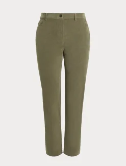 Hose aus Baumwollsamt