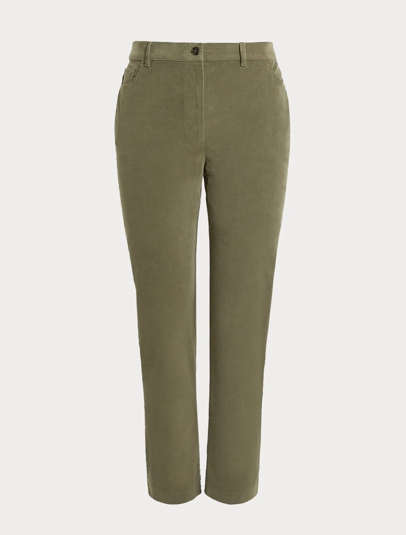 Hose aus Baumwollsamt