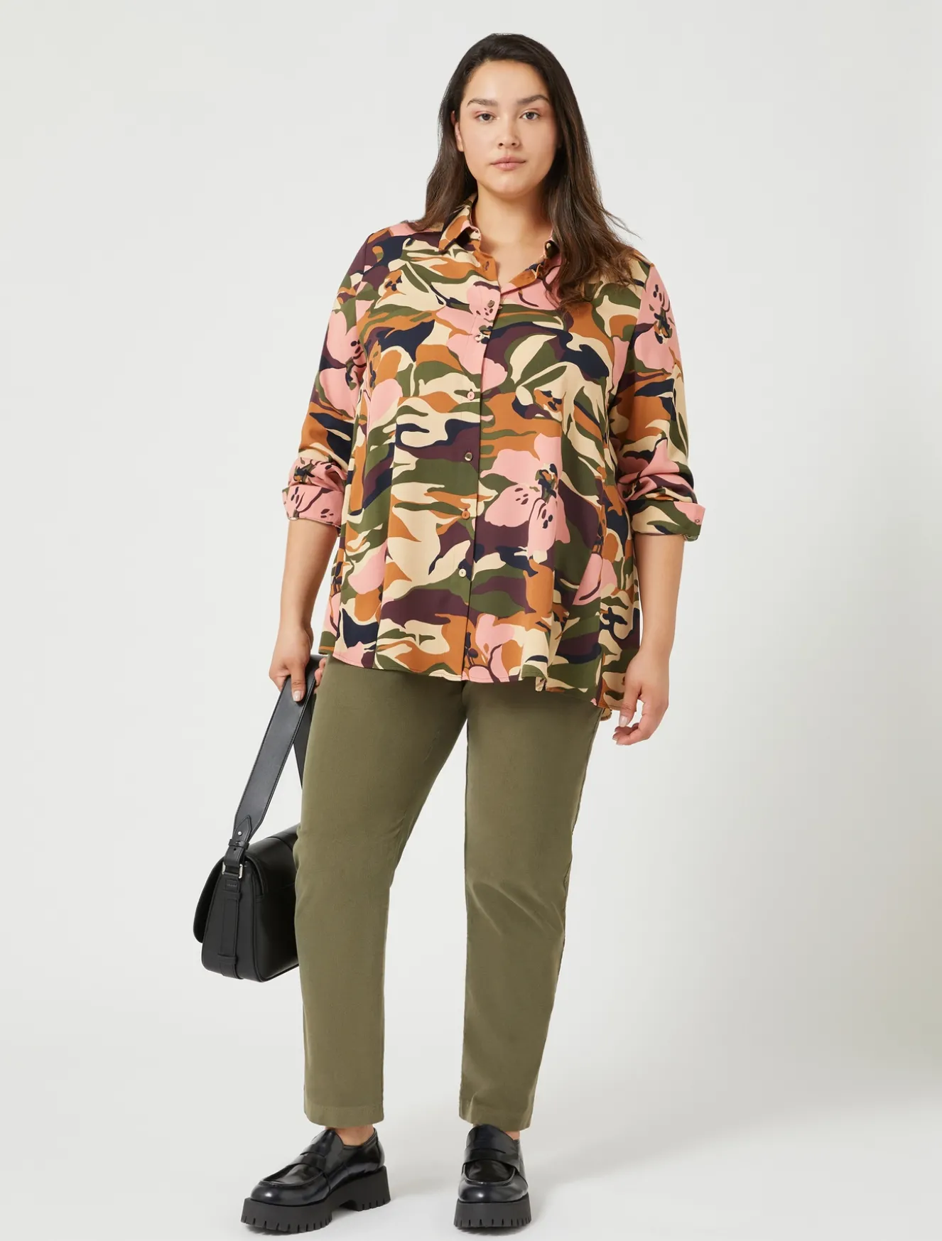 Hose aus Baumwollsamt