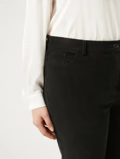 Hose aus Baumwollsamt