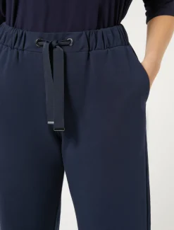 Hose aus Baumwoll-Sweatjersey mit Stretch