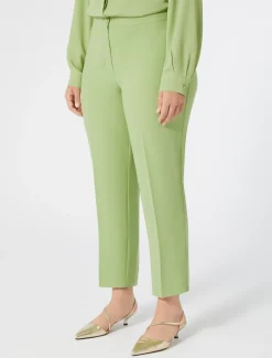 Hose aus Envers-Satin-Crêpe