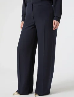 Hose aus Envers-Satin-Crêpe