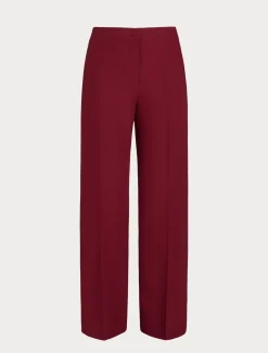 Hose aus Envers-Satin-Crêpe