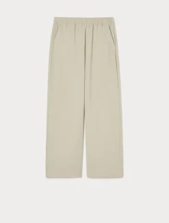 Hose aus Envers-Satin-Crêpe