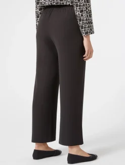 Hose aus Envers-Satin-Crêpe