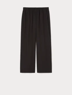 Hose aus Envers-Satin-Crêpe