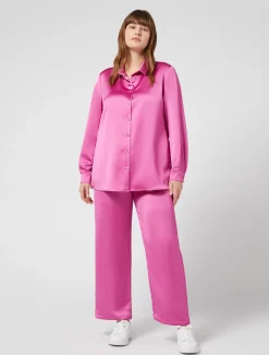 Hose aus fließendem Satin