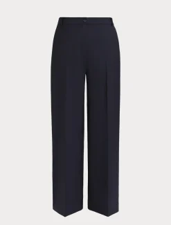 Hose aus fließender Gabardine