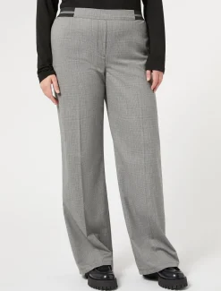 Hose aus garngefärbtem Gewebe und Lurex